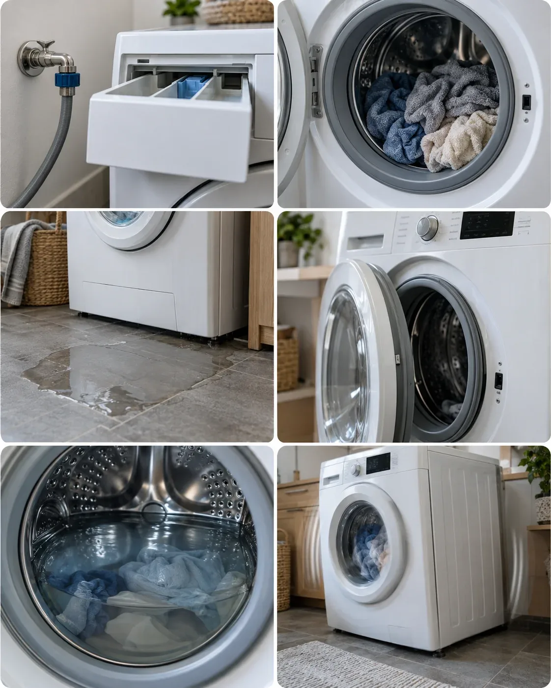 Common washing machine problems