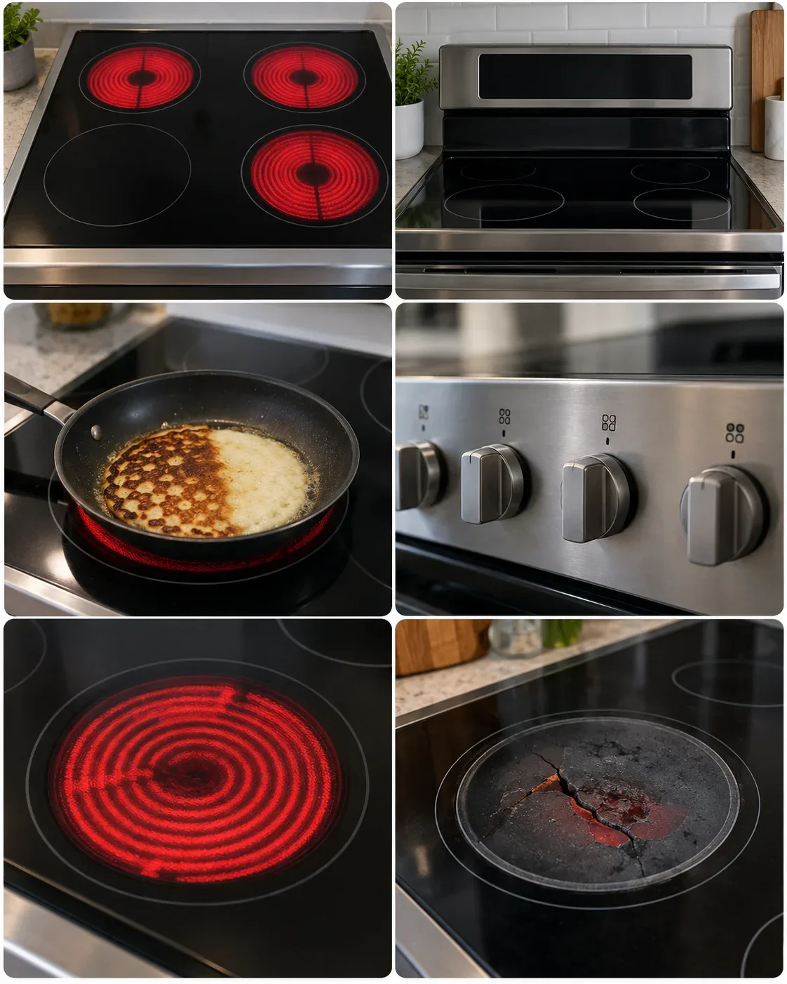 Common stove and cooktop problems